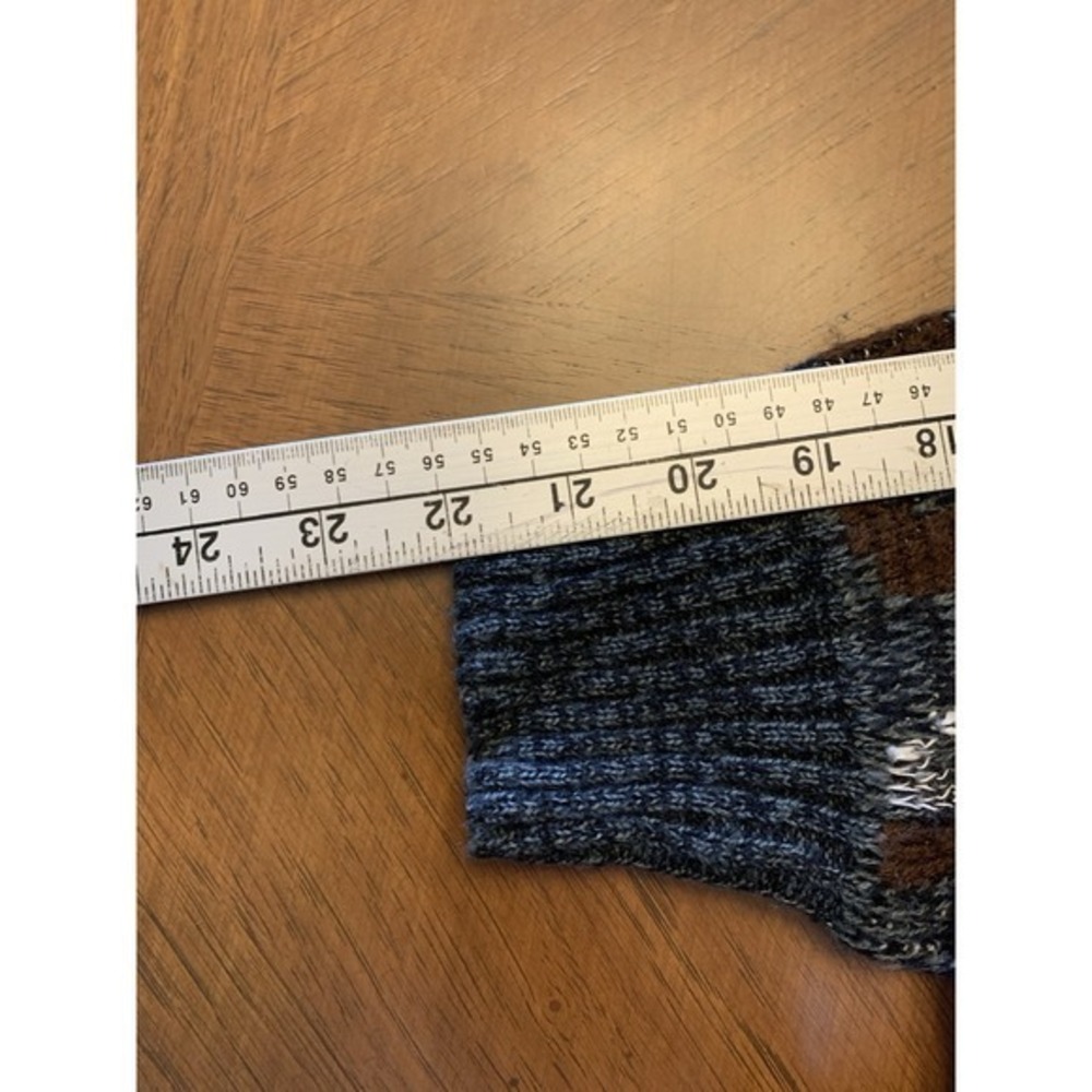 Jonathan Bryan by Jack Fraser Grandpa Sweater L  Abstract Pattern 90s CA07097 - Picture 13 of 13